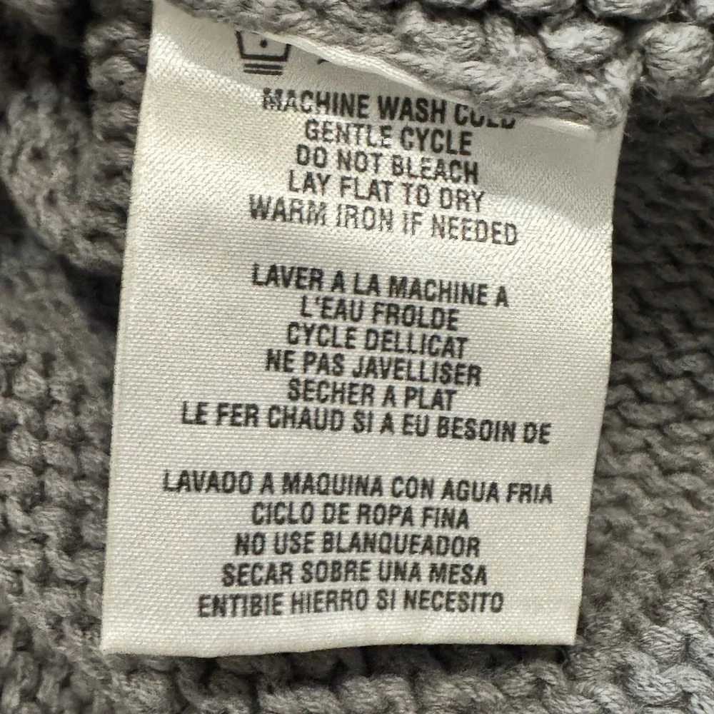 Harley Davidson Vintage Gray Knit Men's Sweater Size‎ XL Y2K Motorcycle